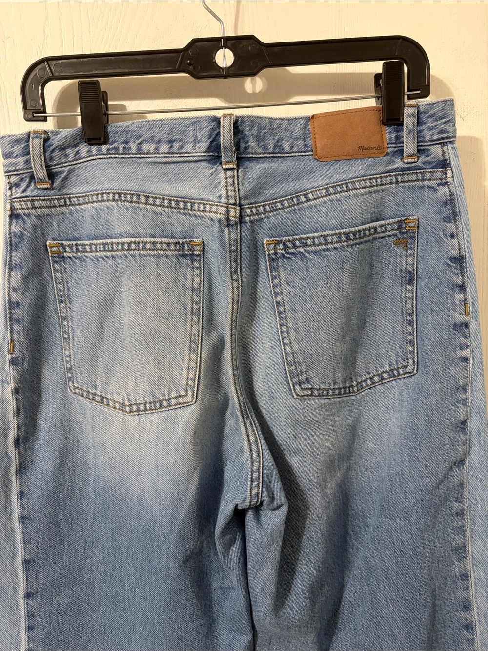 NWOT Madewell Women's The Barrel-Leg Jeans Solstice WashRigid Size 27 - Picture 12 of 15
